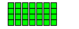 4×7の図