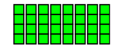 4×8の図