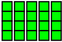 4×5の図